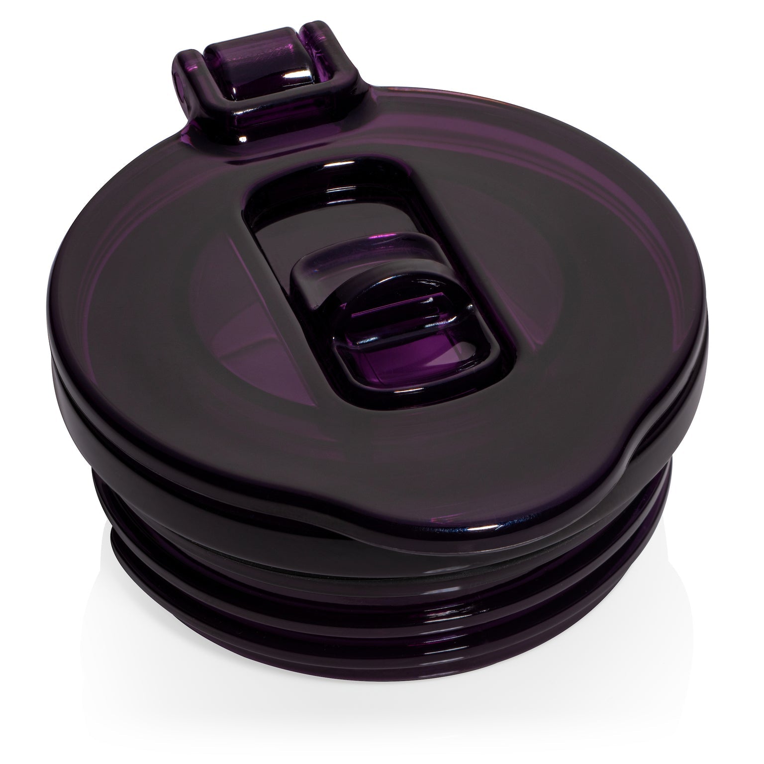 Champagne Flute Straw Lids (Black, Purple and Clear)