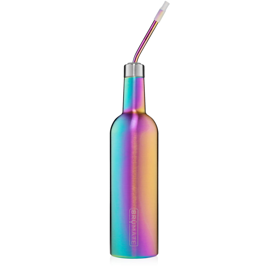 Winesulator Infinity Straw Rainbow Titanium