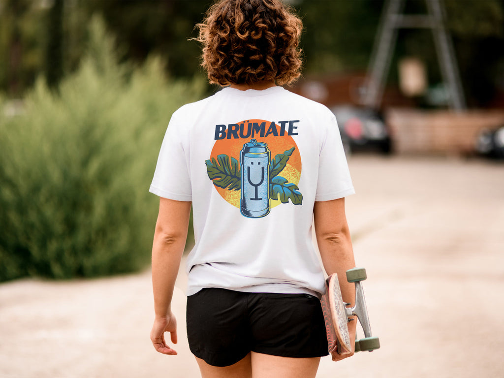 Summer Throwback Tee White