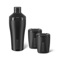 Cocktail Shaker + Rocks Bundle Matte Black | 22/12oz