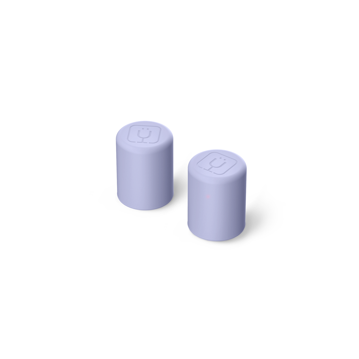 Magnetic Straw Cover Lavender | 2-Pack