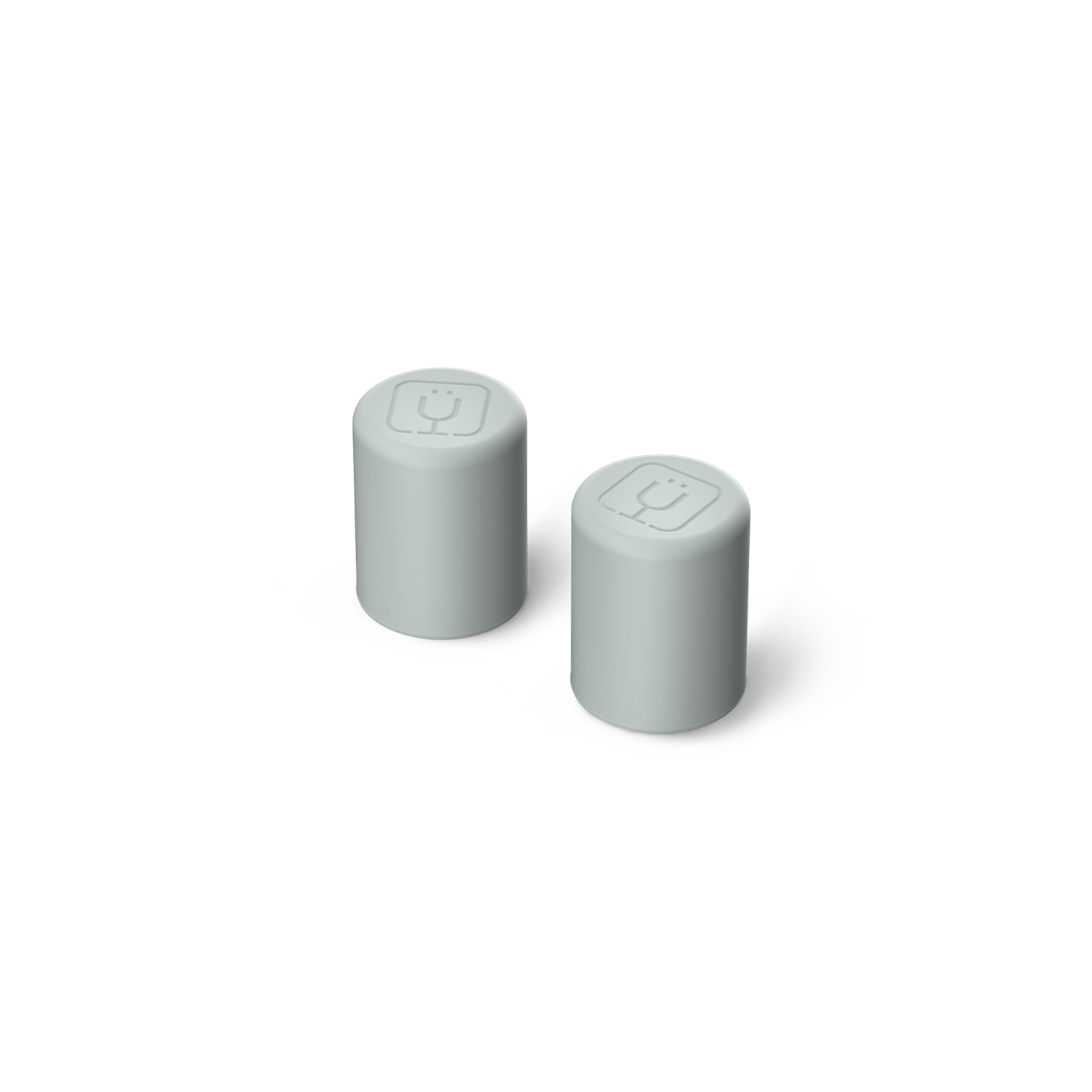 Magnetic Straw Cover Sage | 2-Pack