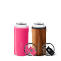 Hopsulator Trio His &amp; Hers Bundle Walnut + Neon Pink | 12/16oz Standard Cans