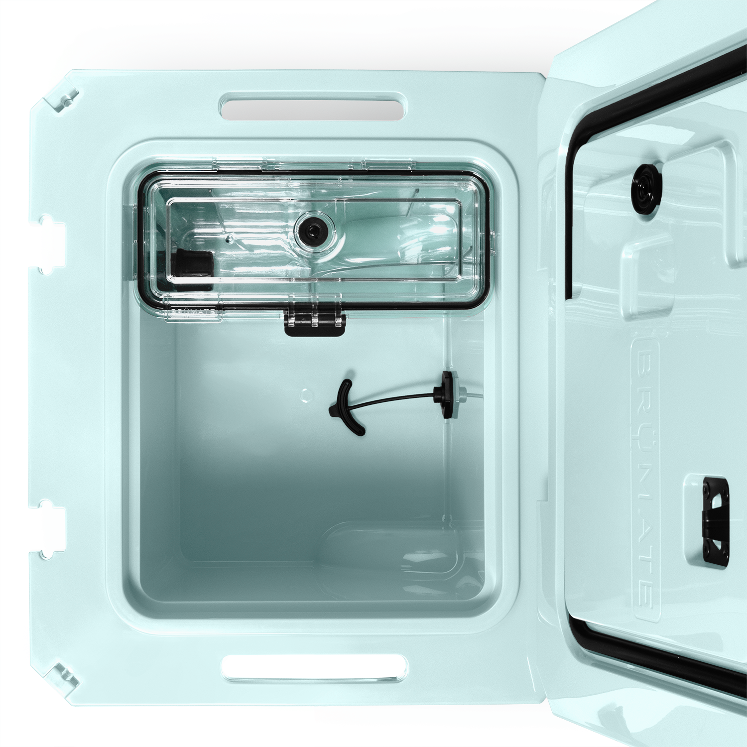 BrüTank 35-Quart Rolling Cooler Blue Agave