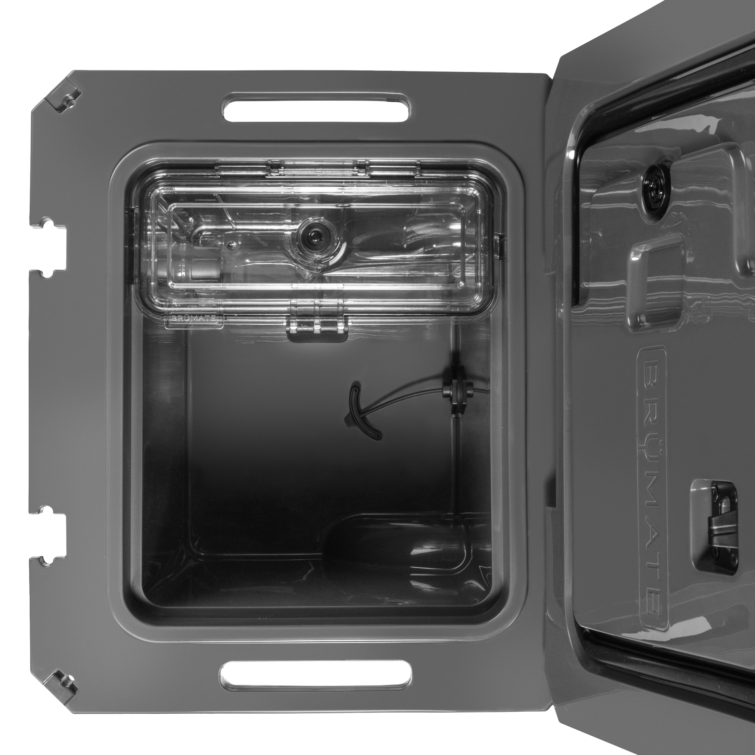 BrüTank 35-Quart Rolling Cooler Charcoal