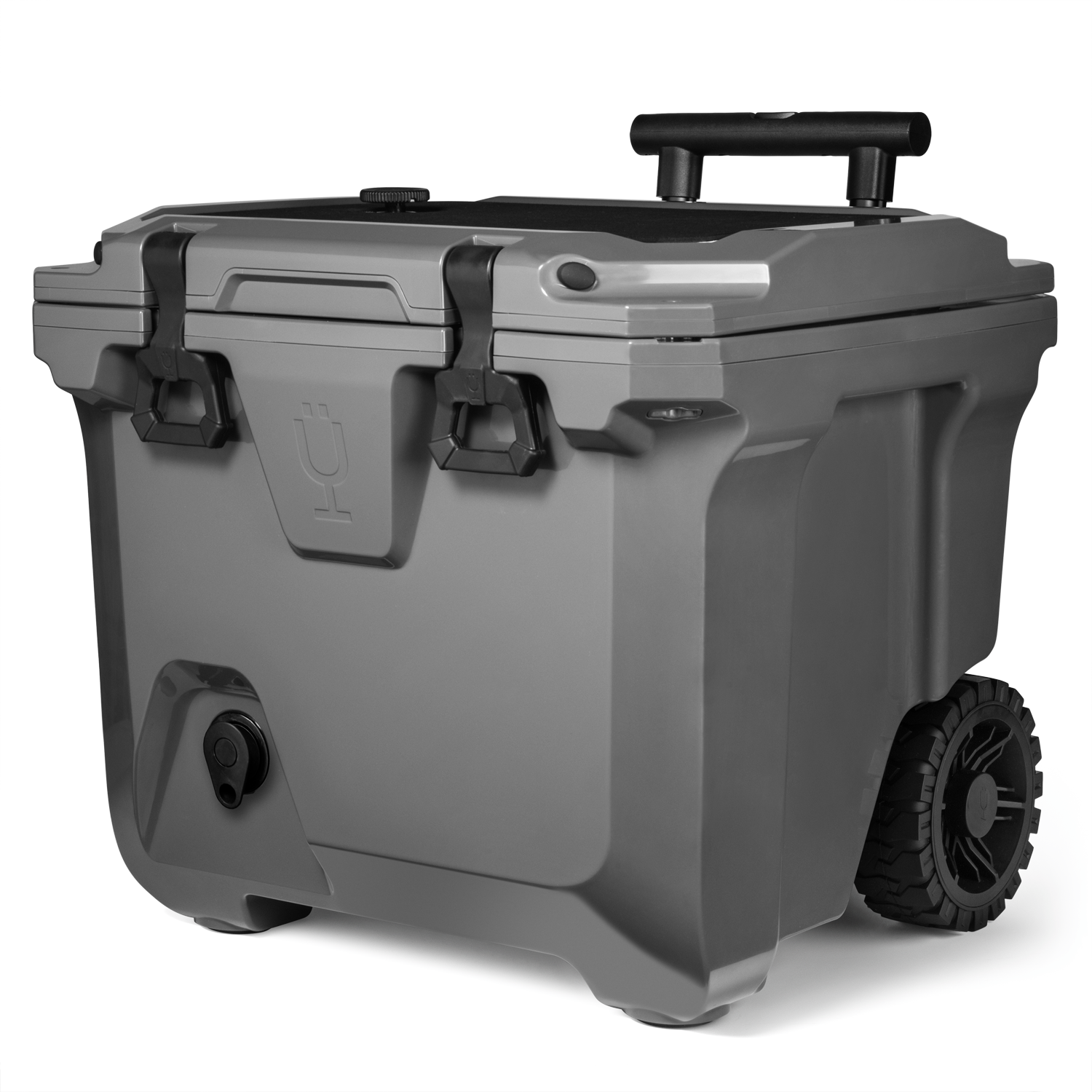 BrüTank 35-Quart Rolling Cooler Charcoal