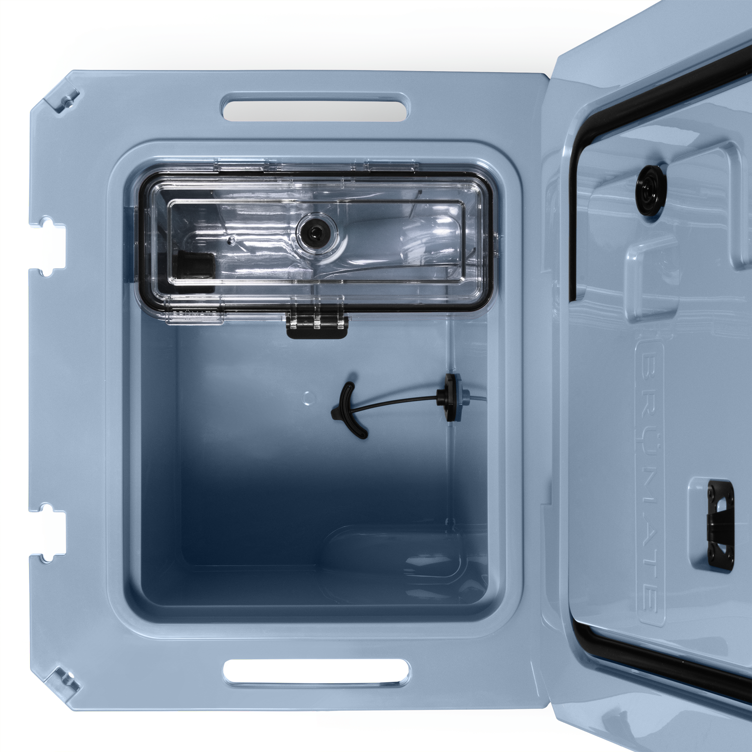 BrüTank 35-Quart Rolling Cooler Denim