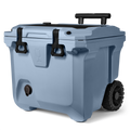 BrüTank 35-Quart Rolling Cooler Denim