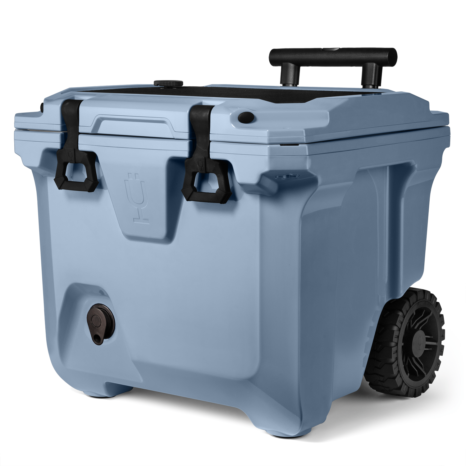 BrüTank 35-Quart Rolling Cooler Denim