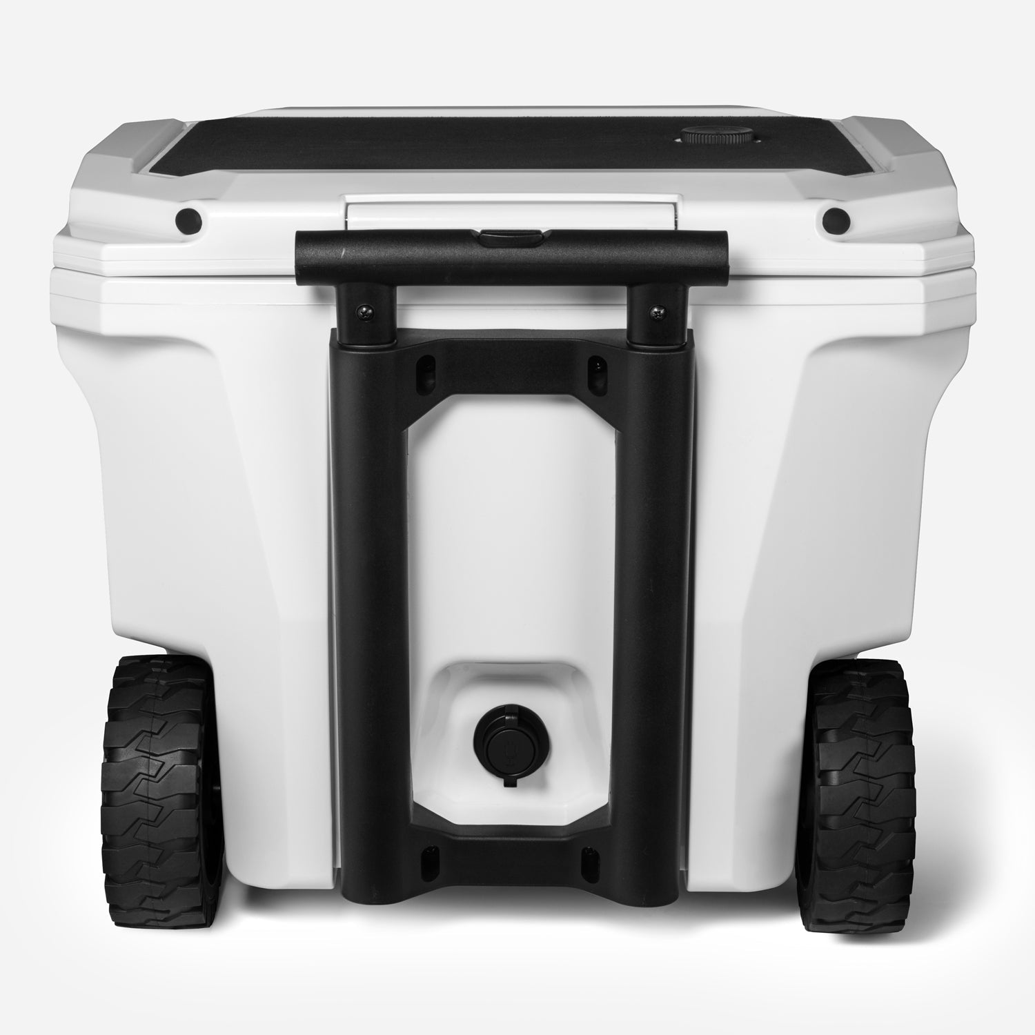 BrüTank 35-Quart Rolling Cooler Ice White