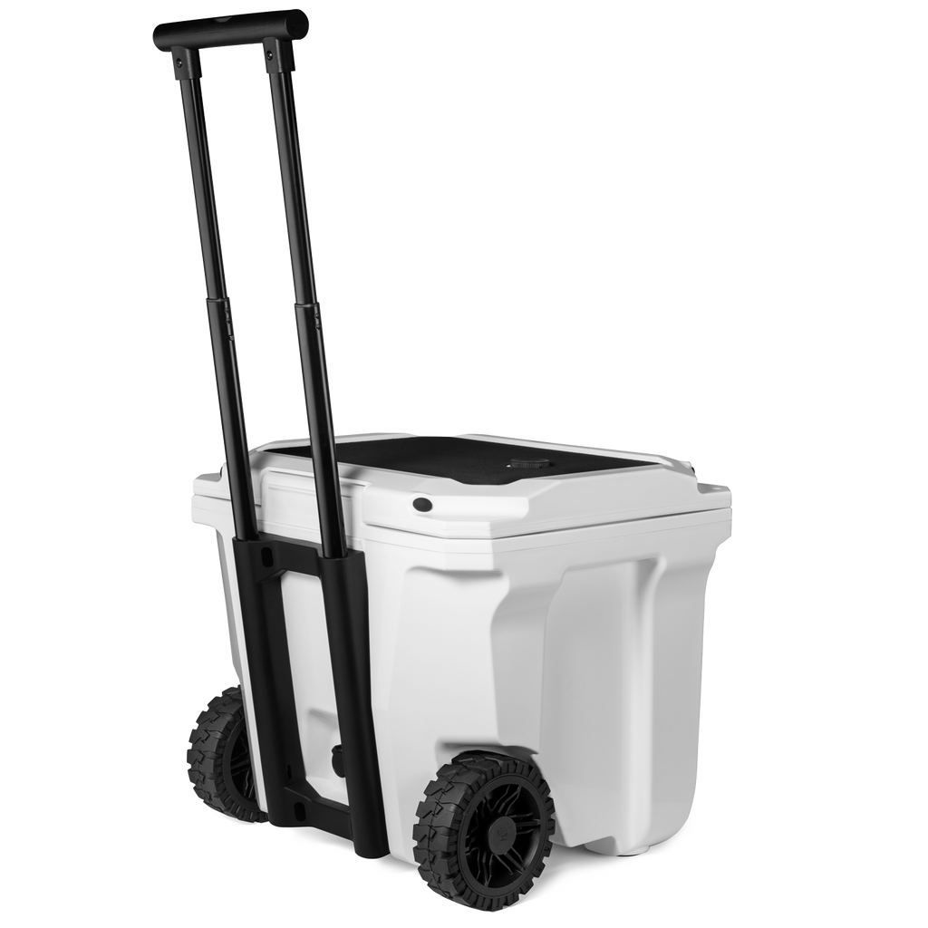 BrüTank 35-Quart Rolling Cooler Ice White