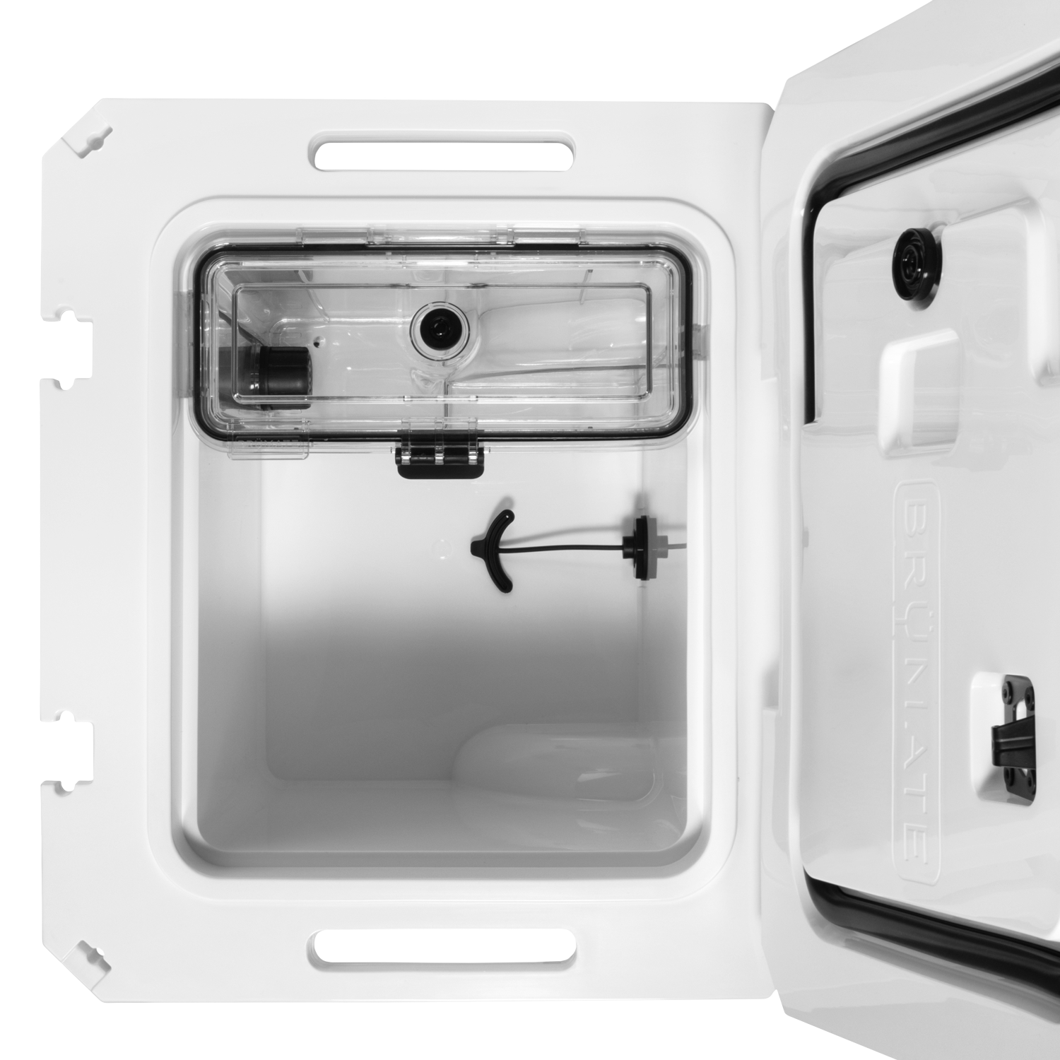 BrüTank 35-Quart Rolling Cooler Ice White