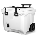 BrüTank 35-Quart Rolling Cooler Ice White