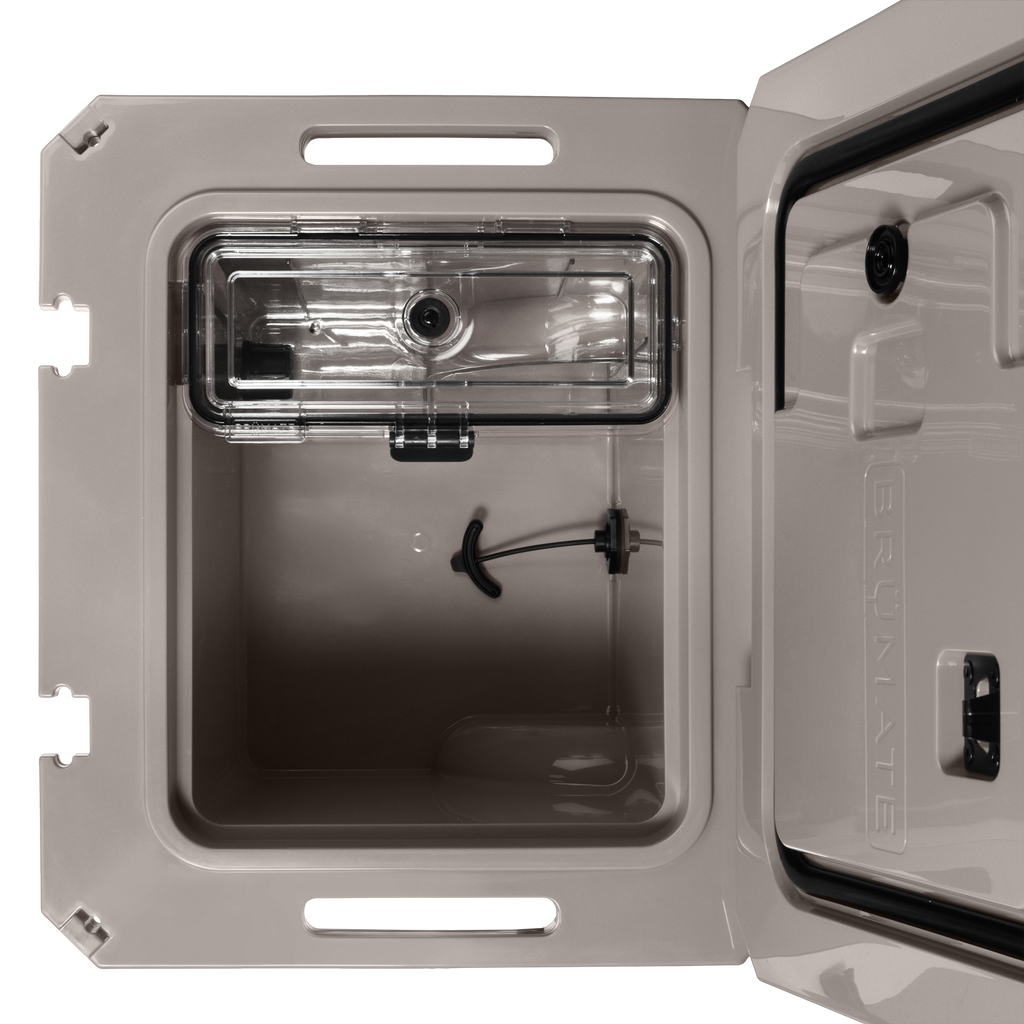 BrüTank 35-Quart Rolling Cooler Mocha