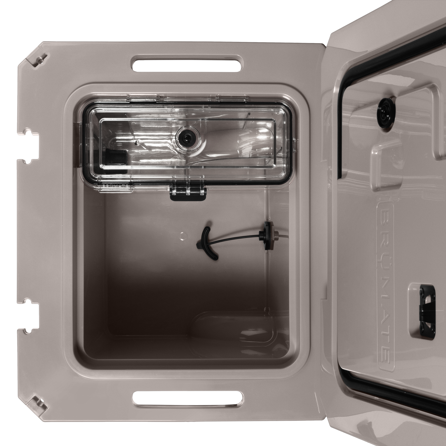 BrüTank 35-Quart Rolling Cooler Mocha