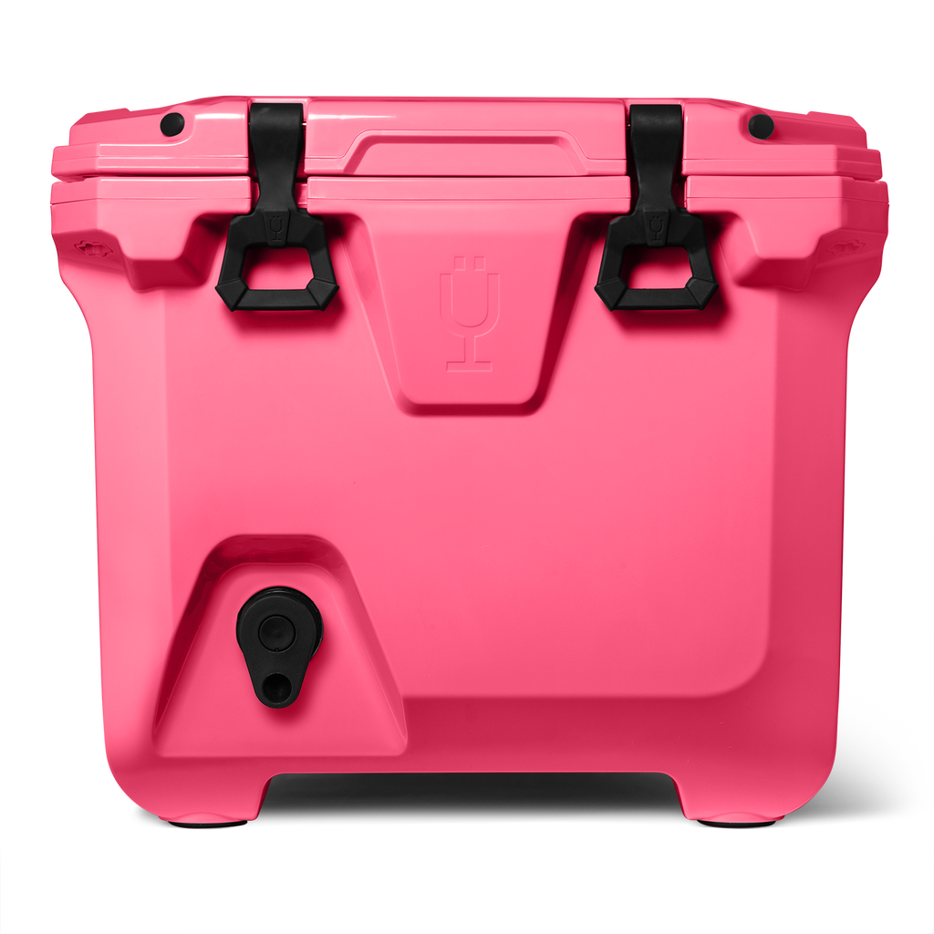 BrüTank 35-Quart Rolling Cooler Neon Pink