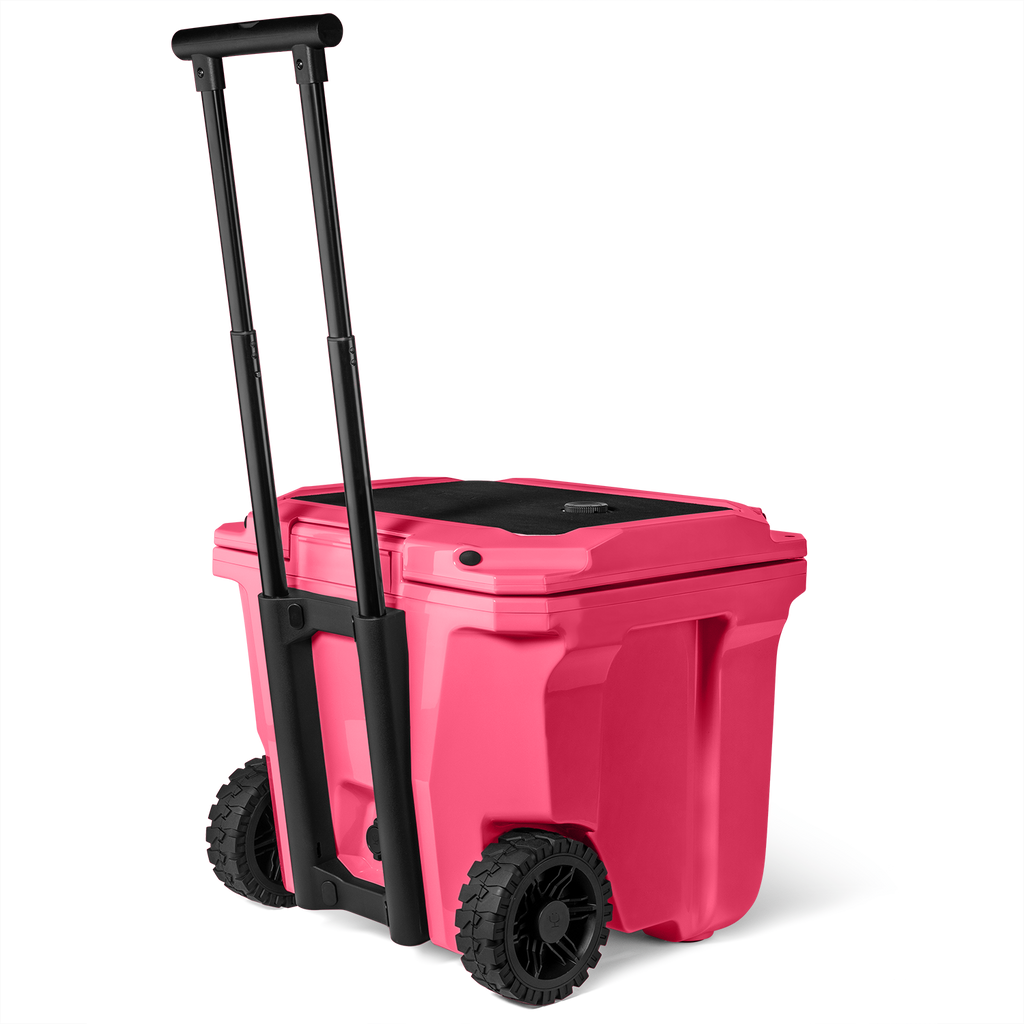 BrüTank 35-Quart Rolling Cooler Neon Pink