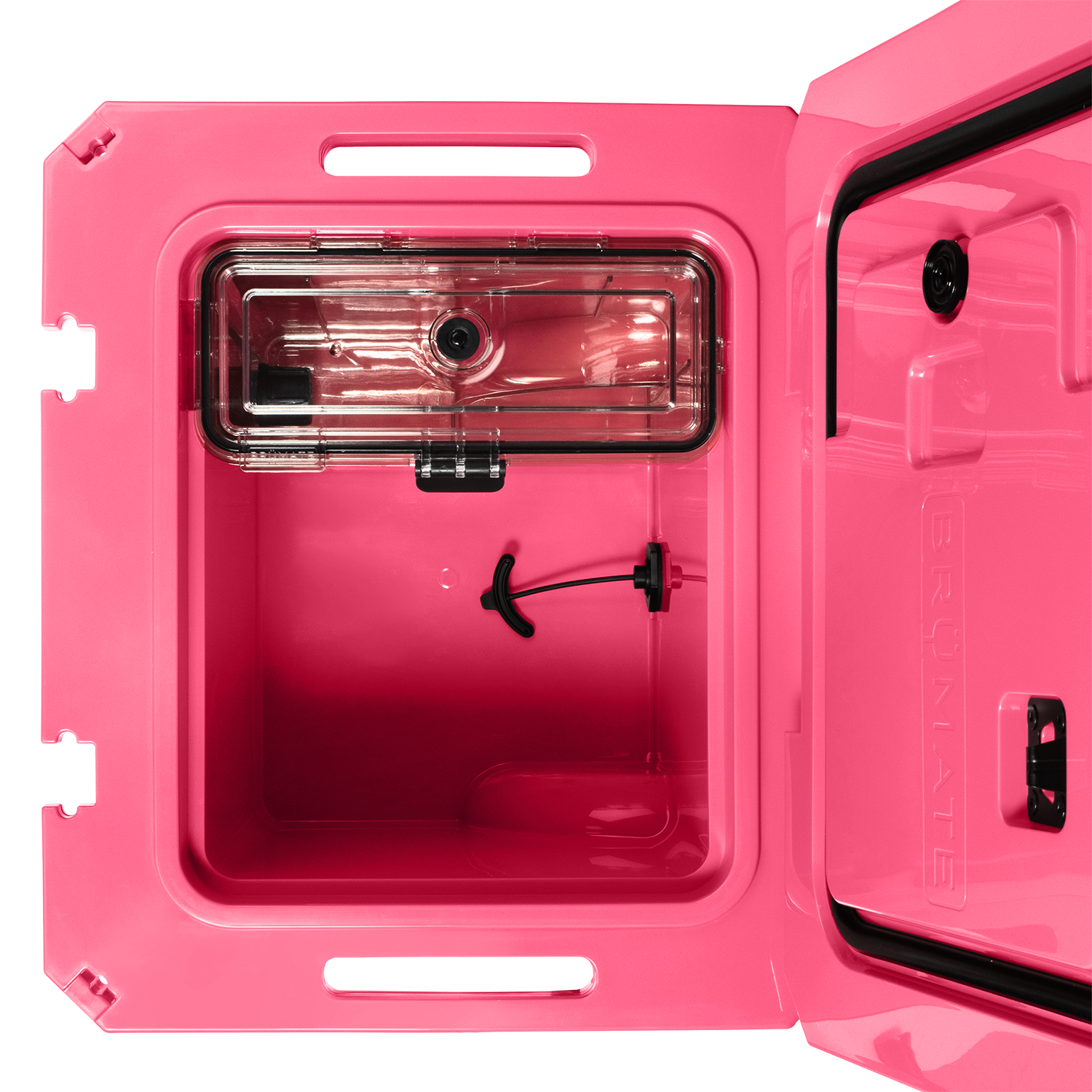 BrüTank 35-Quart Rolling Cooler Neon Pink
