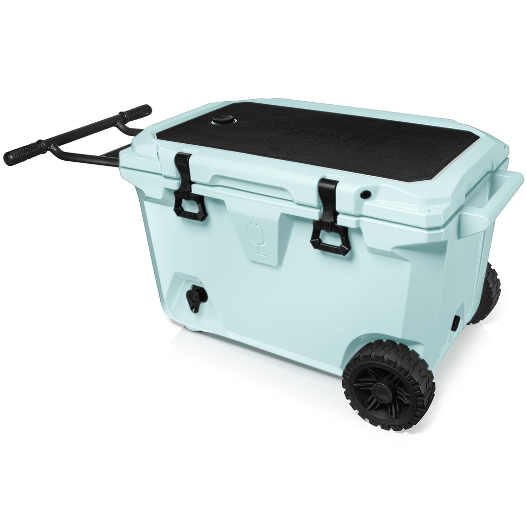 BrüTank 55-Quart Rolling Cooler Blue Agave