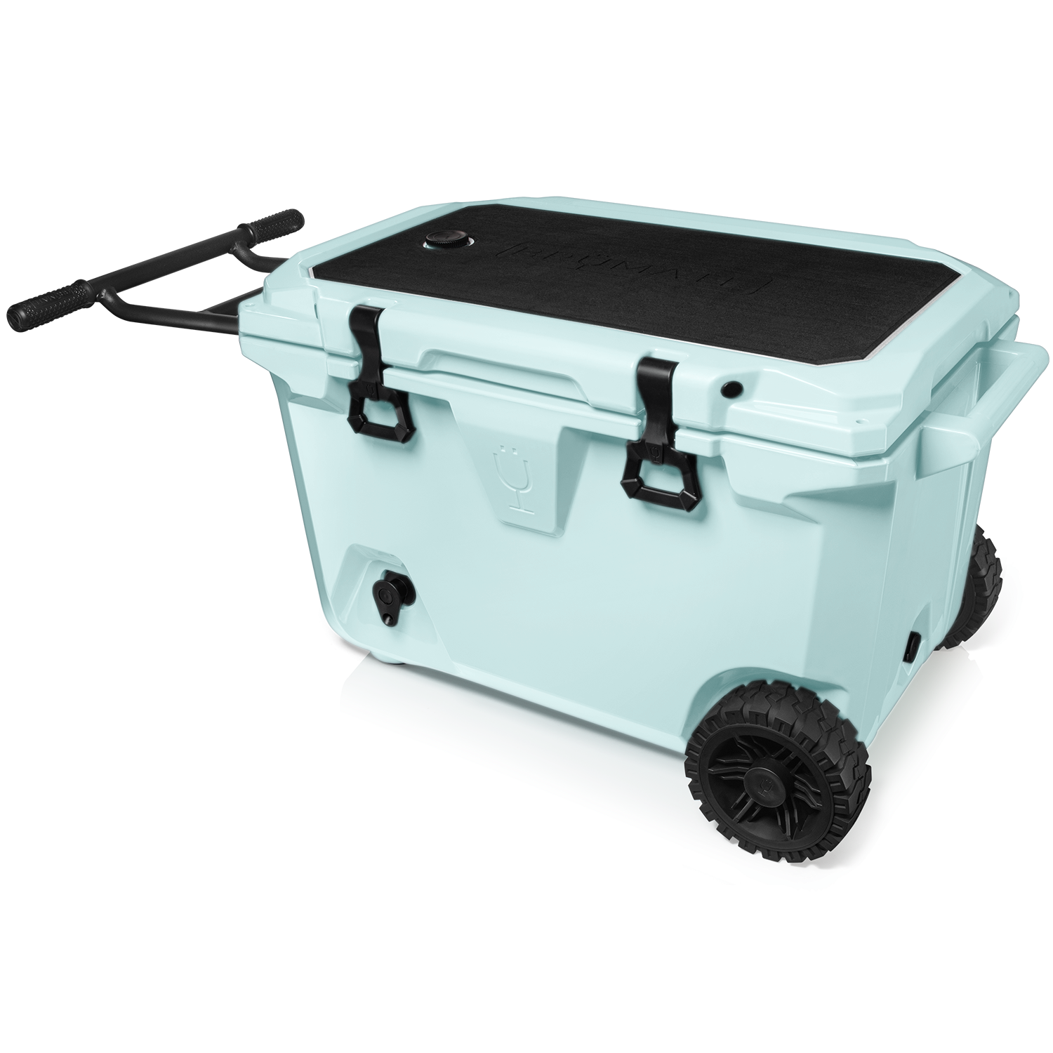 BrüTank 55-Quart Rolling Cooler Blue Agave