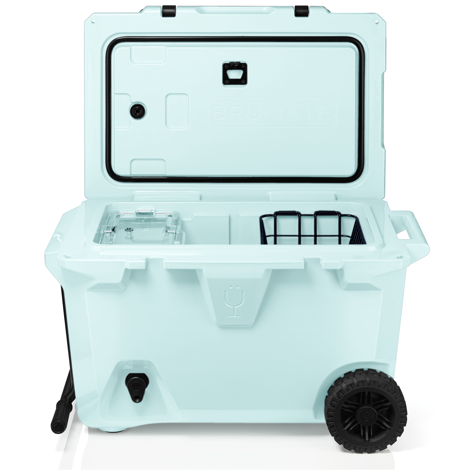 BrüTank 55-Quart Rolling Cooler Blue Agave