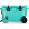 BrüTank 55-Quart Rolling Cooler Aqua