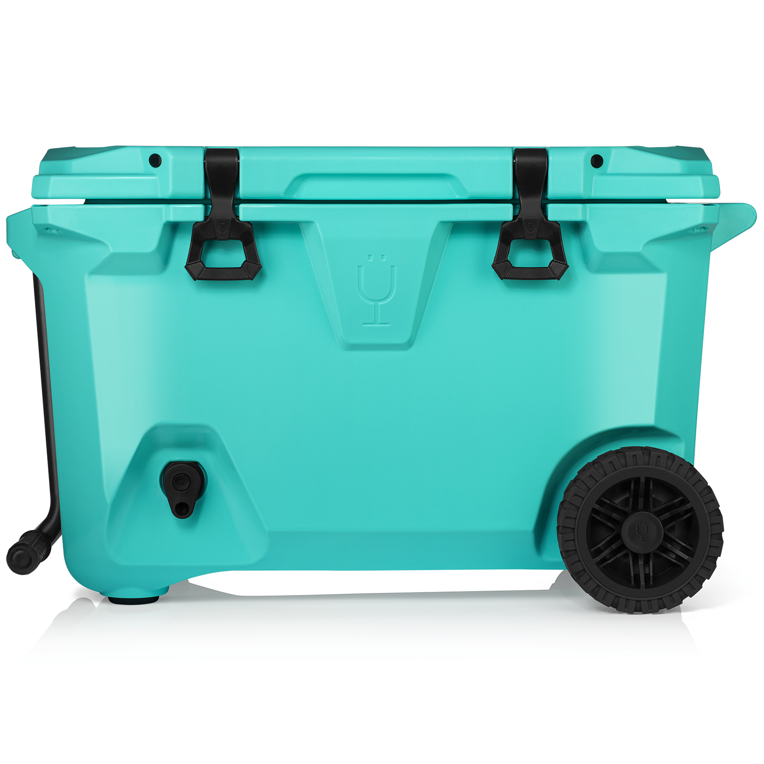 BrüTank 55-Quart Rolling Cooler Aqua