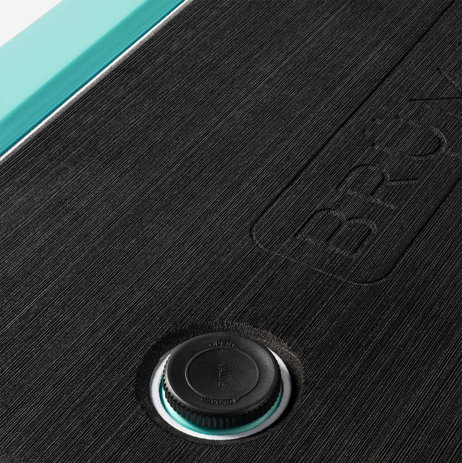 BrüTank 55-Quart Rolling Cooler Aqua