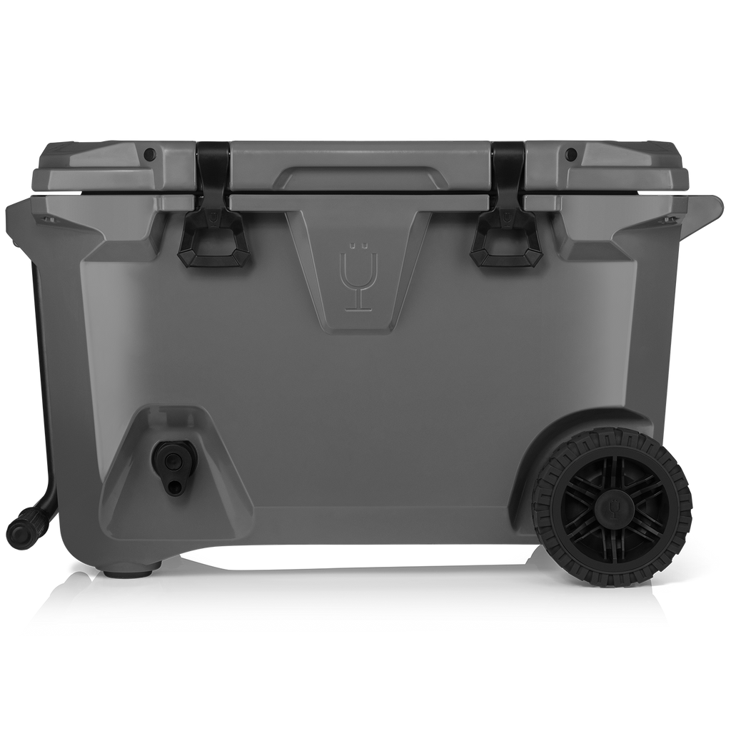 BrüTank 55-Quart Rolling Cooler Charcoal