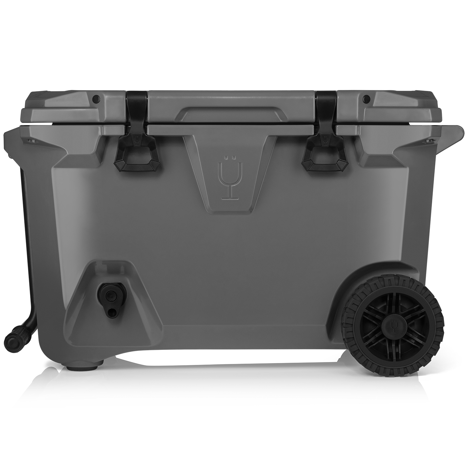 BrüTank 55-Quart Rolling Cooler Charcoal