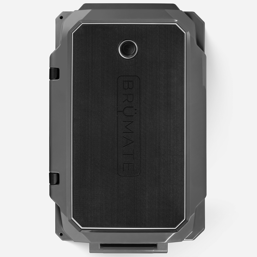 BrüTank 55-Quart Rolling Cooler Charcoal