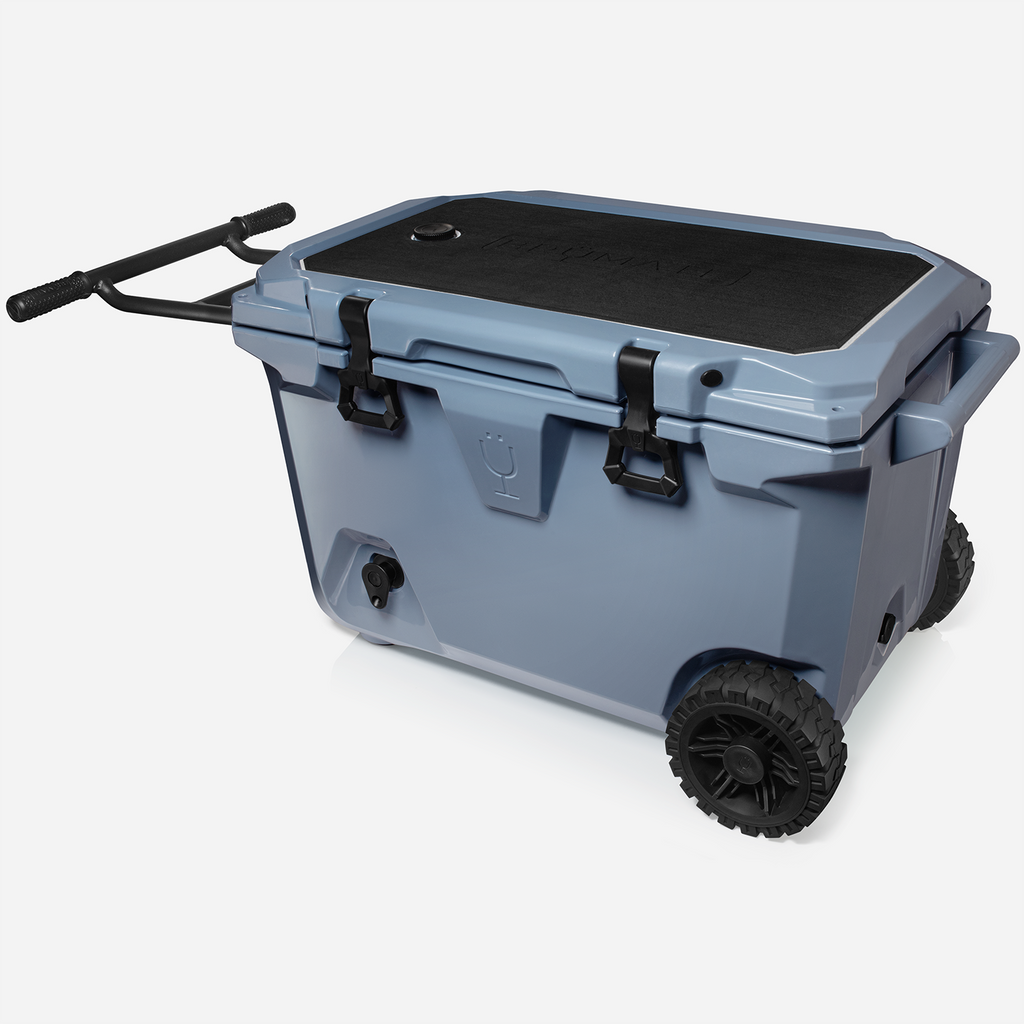BrüTank 55-Quart Rolling Cooler Denim