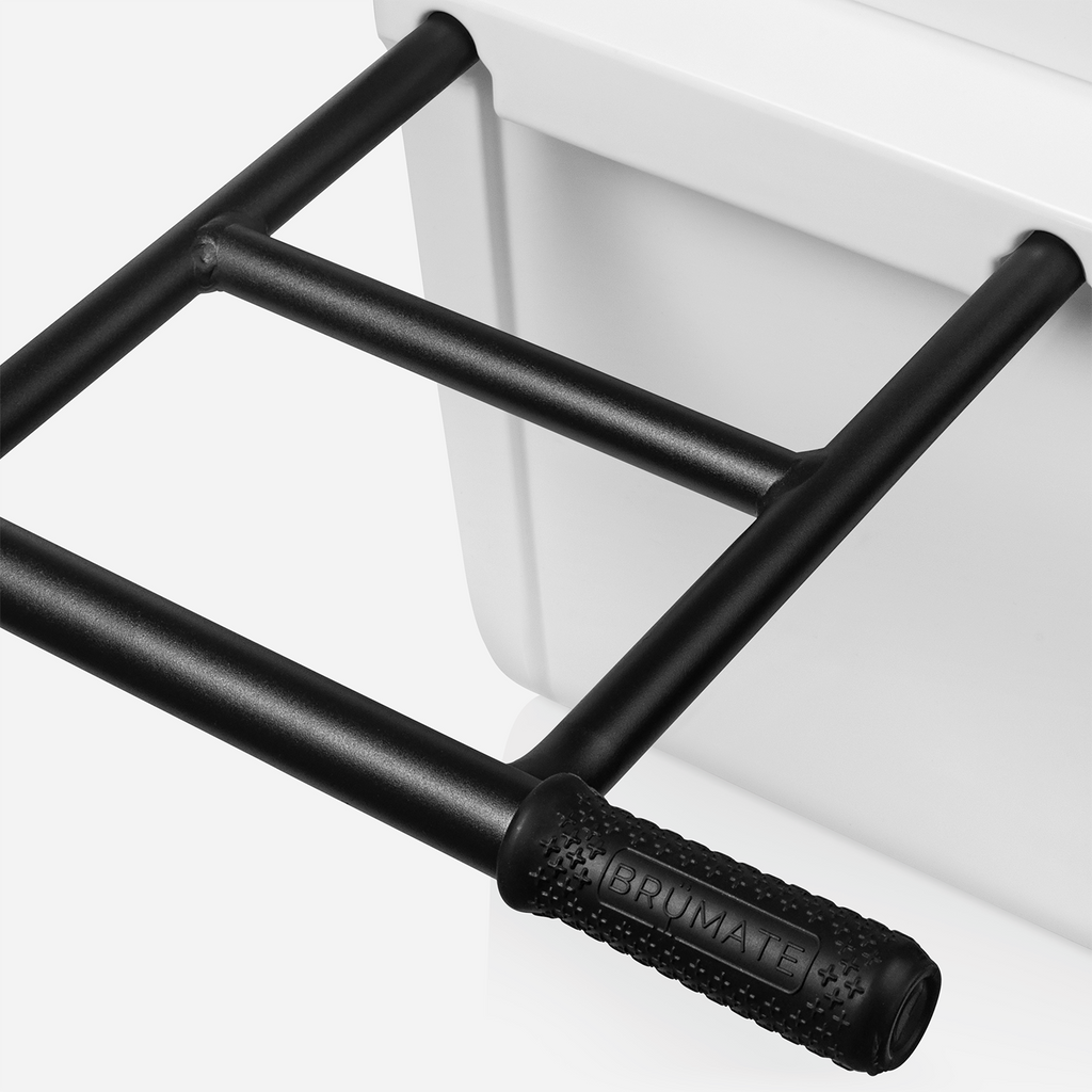 BrüTank 55-Quart Rolling Cooler Ice White