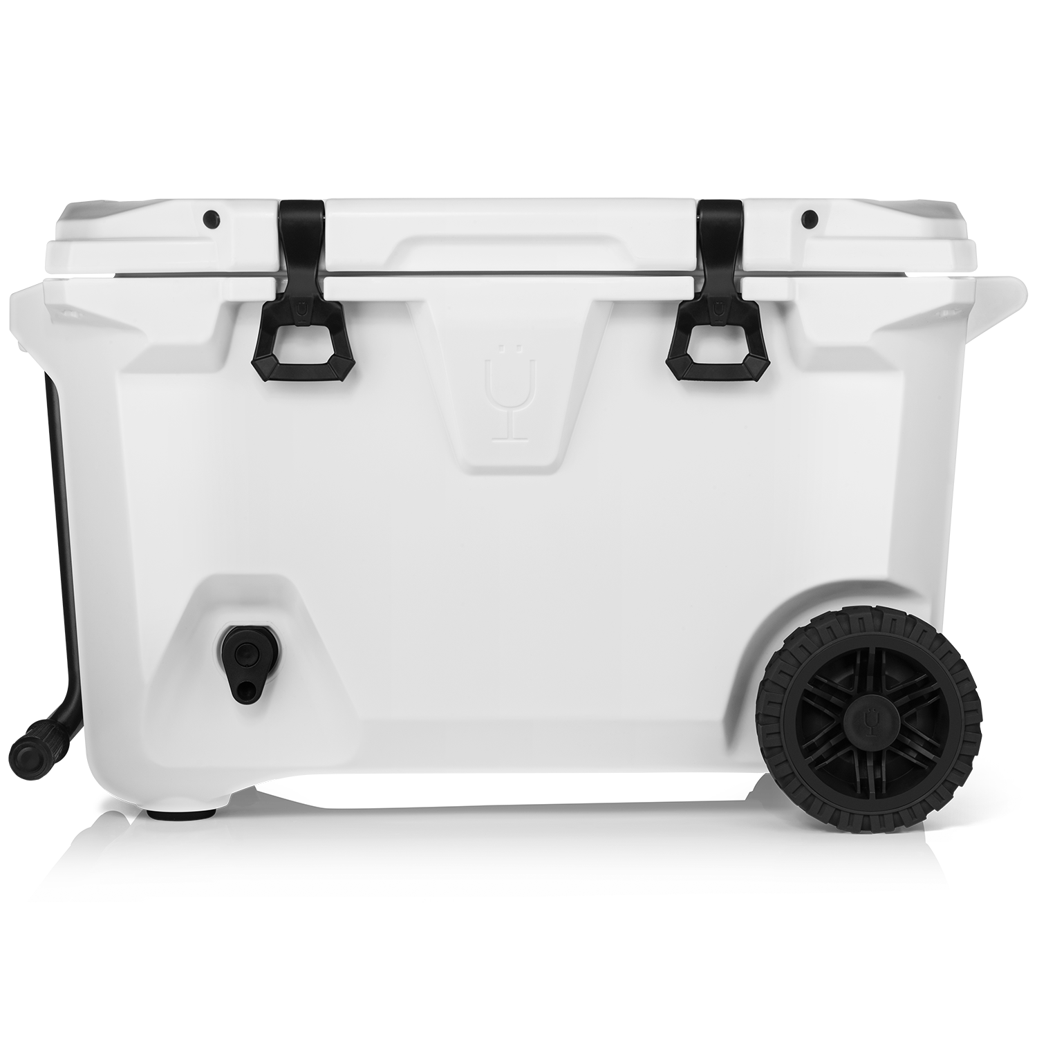 BrüTank 55-Quart Rolling Cooler Ice White