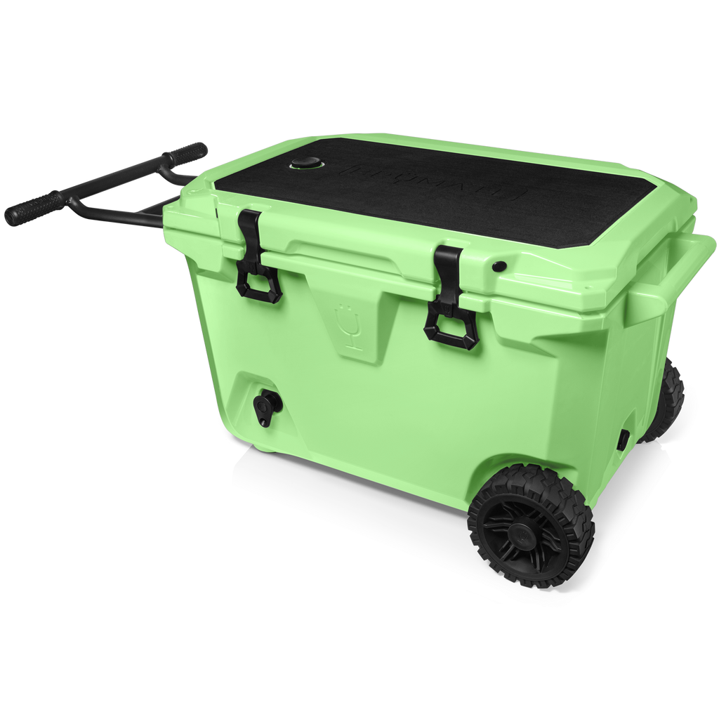 BrüTank 55-Quart Rolling Cooler KiwiKiwi