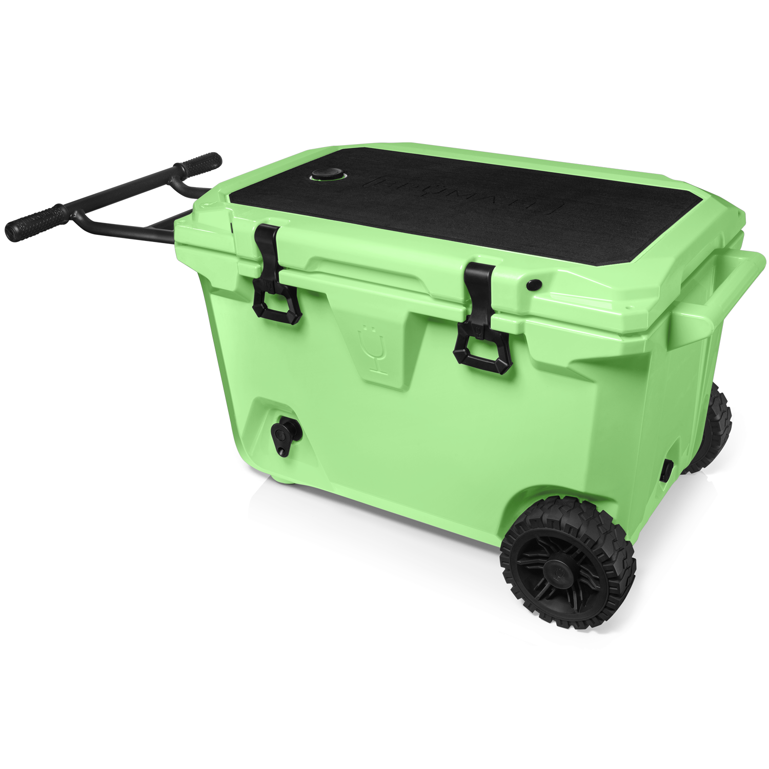 BrüTank 55-Quart Rolling Cooler KiwiKiwi