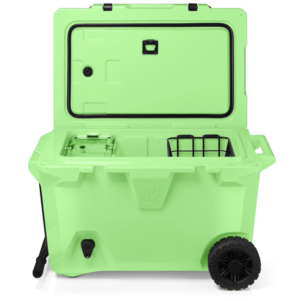 BrüTank 55-Quart Rolling Cooler KiwiKiwi