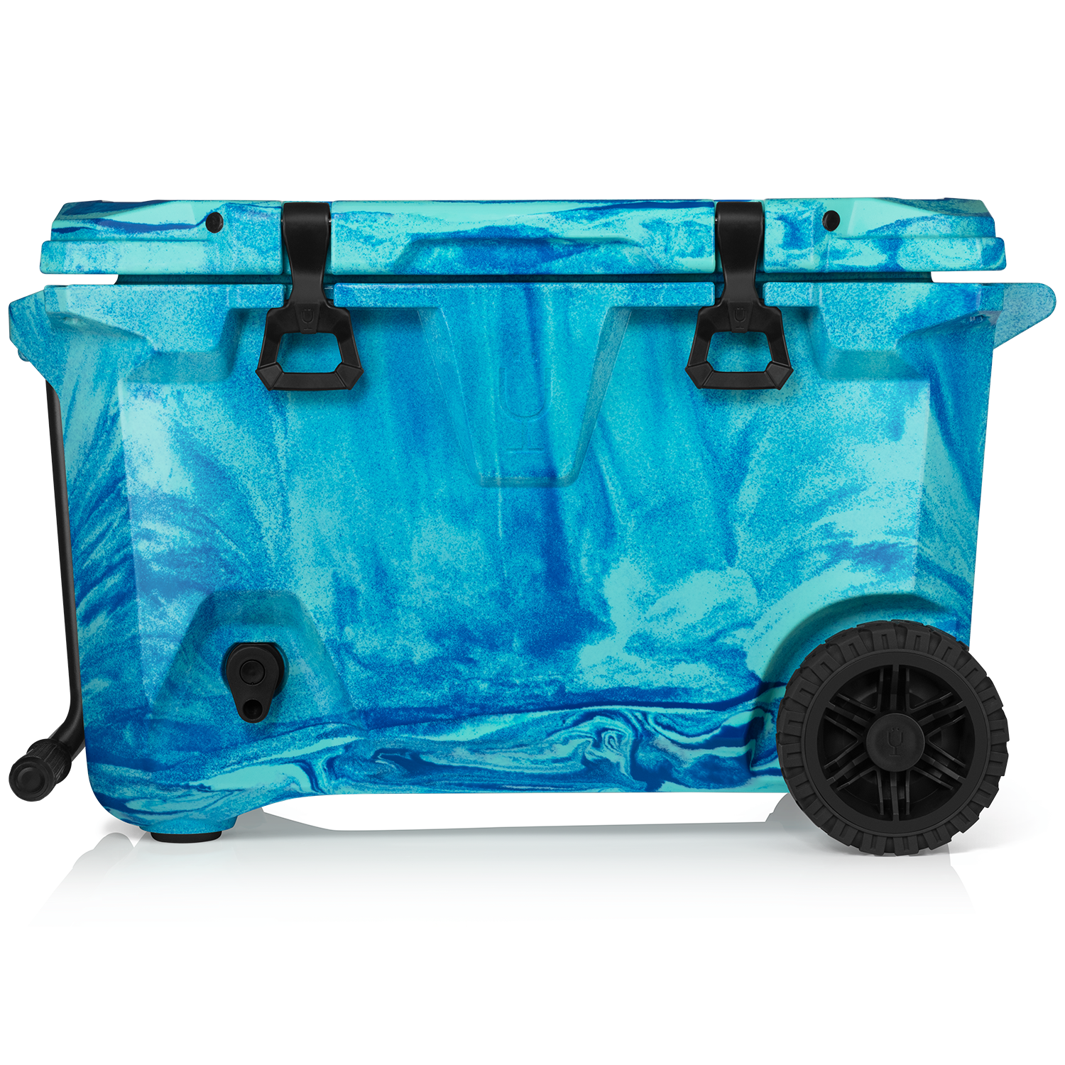 BrüTank 55-Quart Rolling Cooler Ocean Swirl