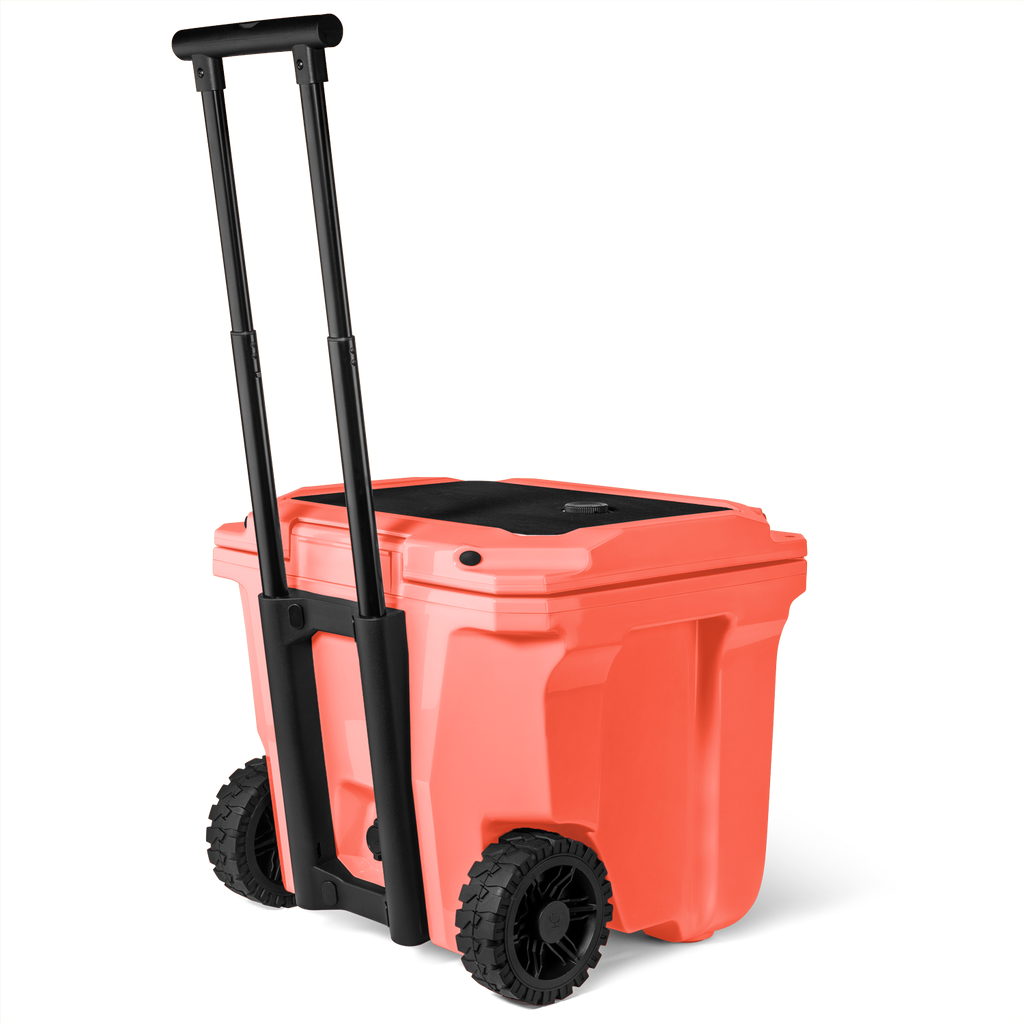 BrüTank 35-Quart Rolling Cooler Papaya