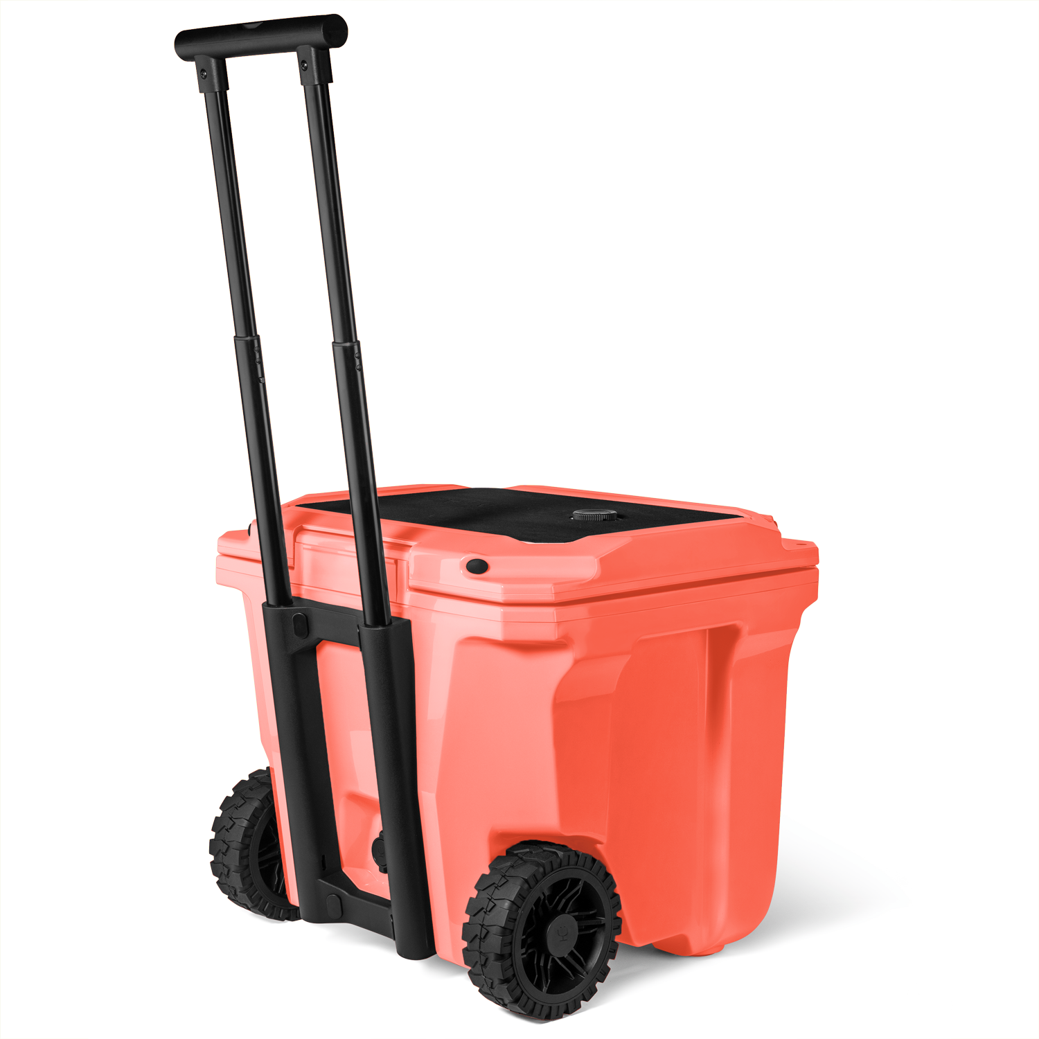 BrüTank 35-Quart Rolling Cooler Papaya