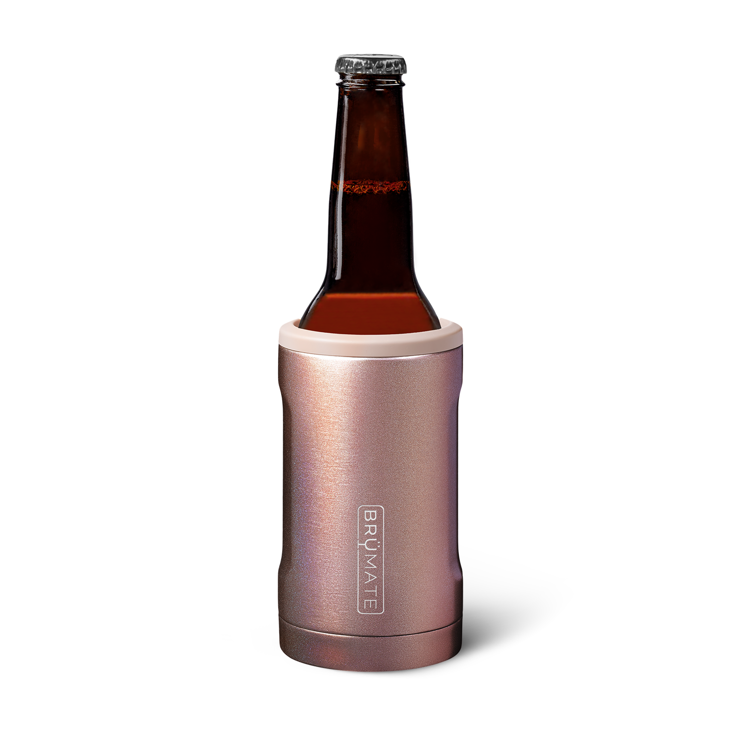 Hopsulator Bottl Glitter Rose Gold | 12oz Bottles