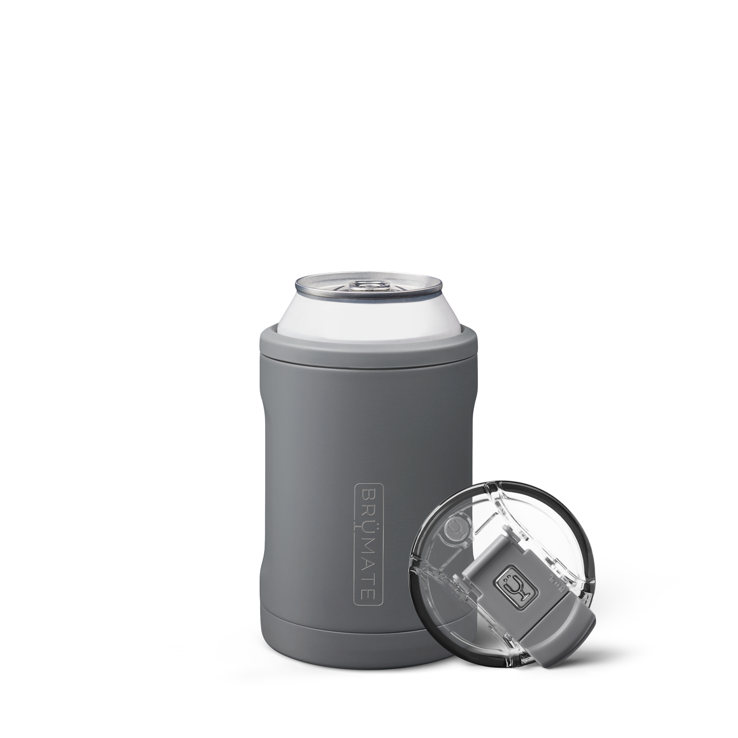 Hopsulator Duo Matte Gray | 12oz Standard Cans