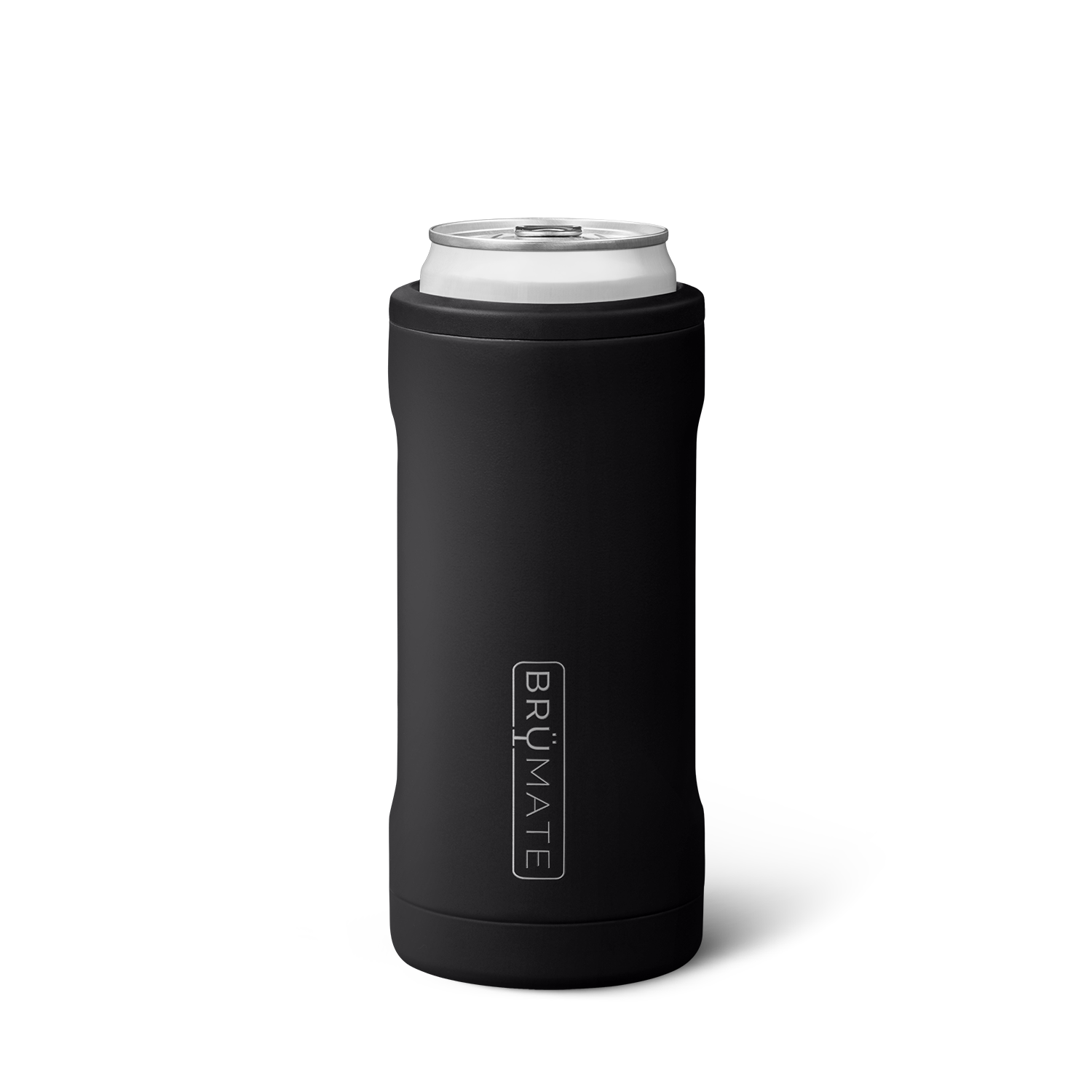 Hopsulator Slim Matte Black | 12oz Slim Cans