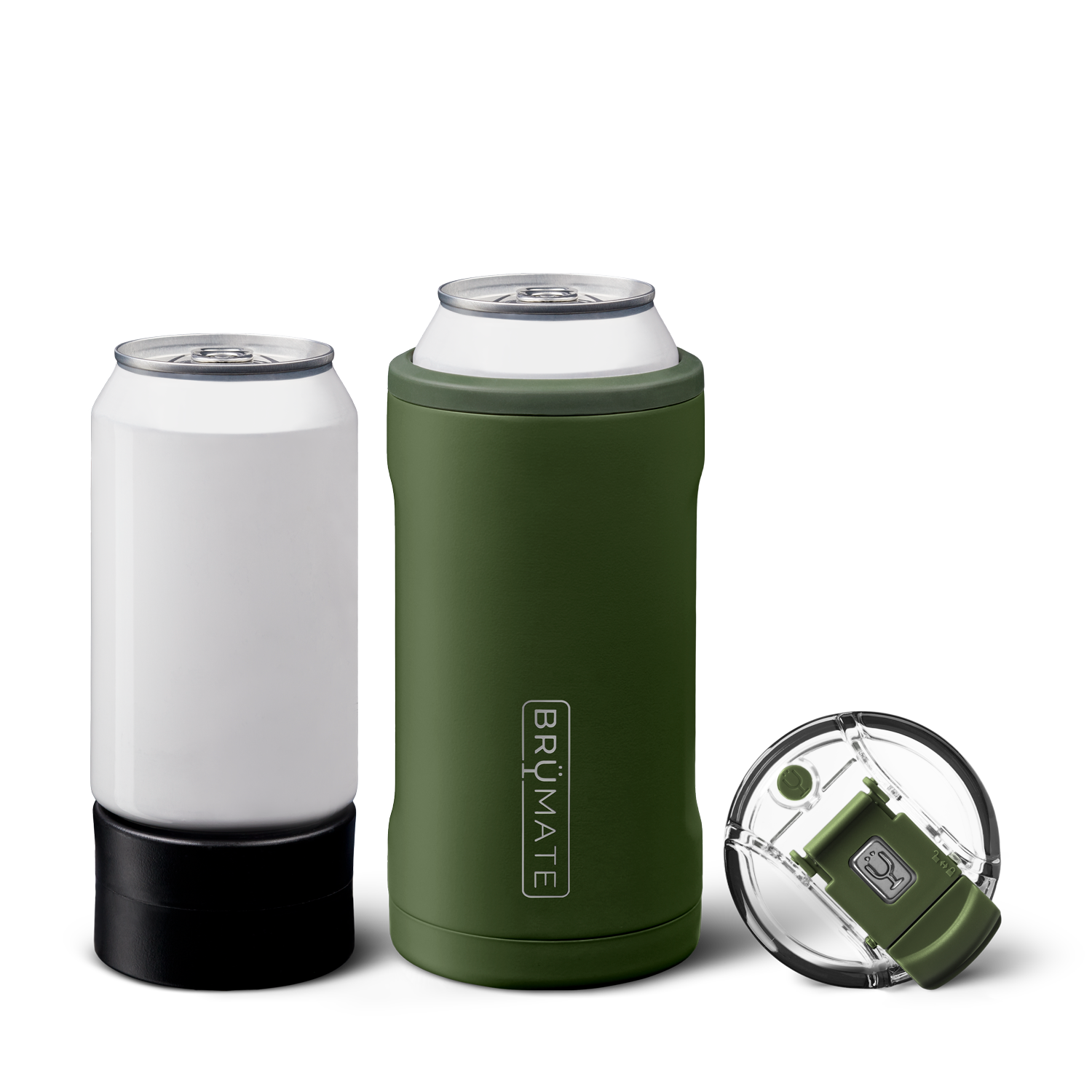 Hopsulator Trio OD Green | 12/16oz Standard Cans