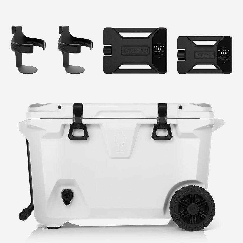 BrüTank Double Drink Holder Bundle Ice White