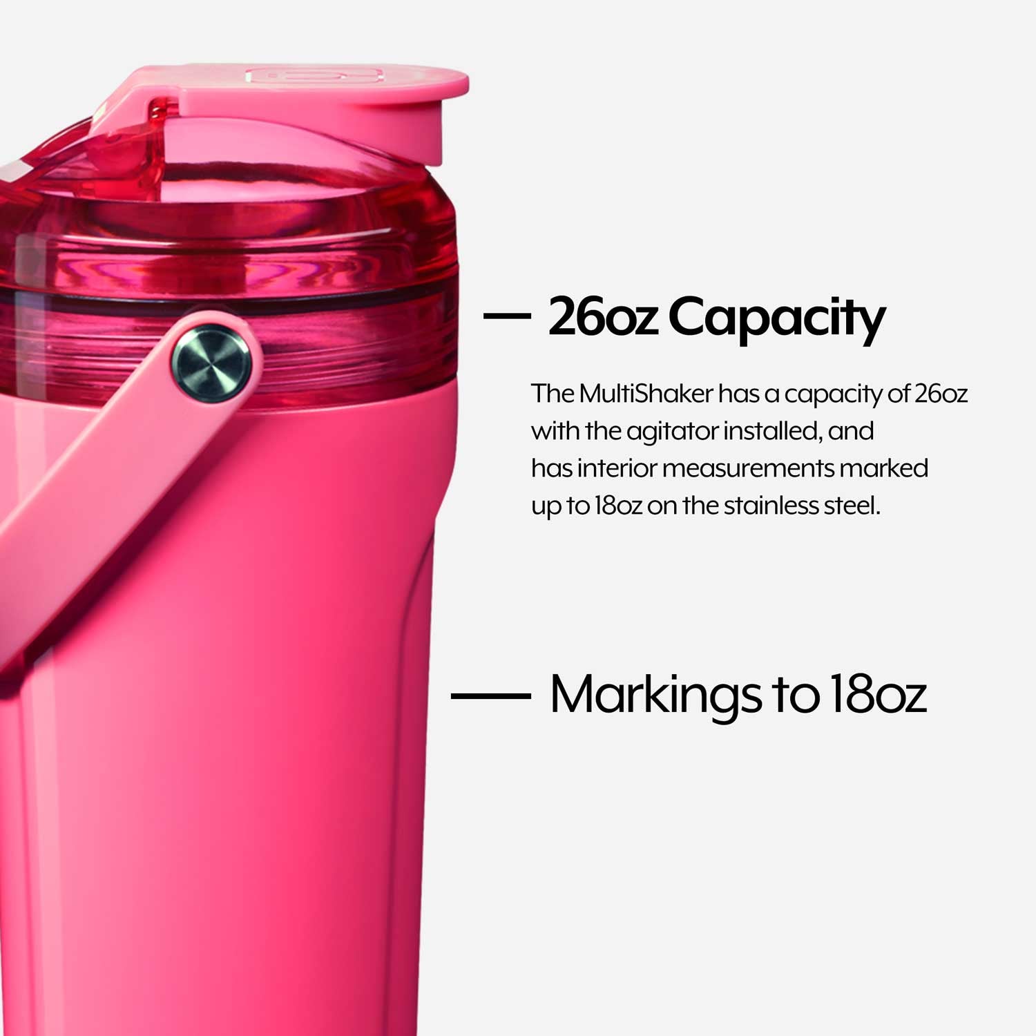MultiShaker Neon Pink | 26oz